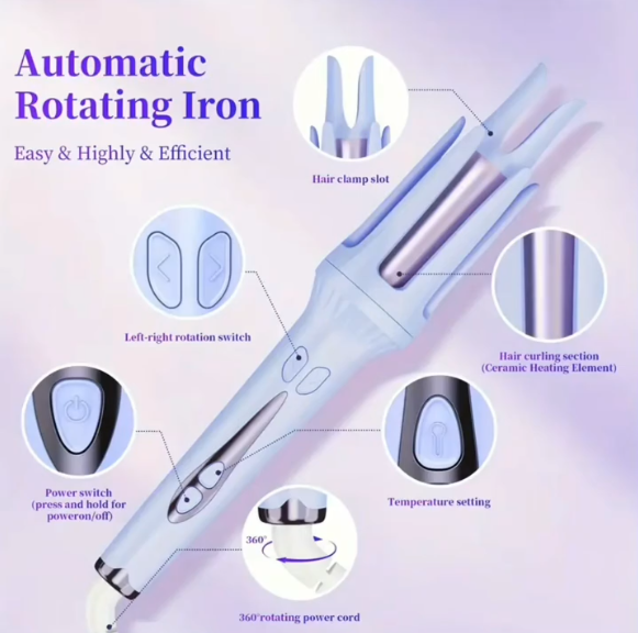 Automatic Hair Curler Stick